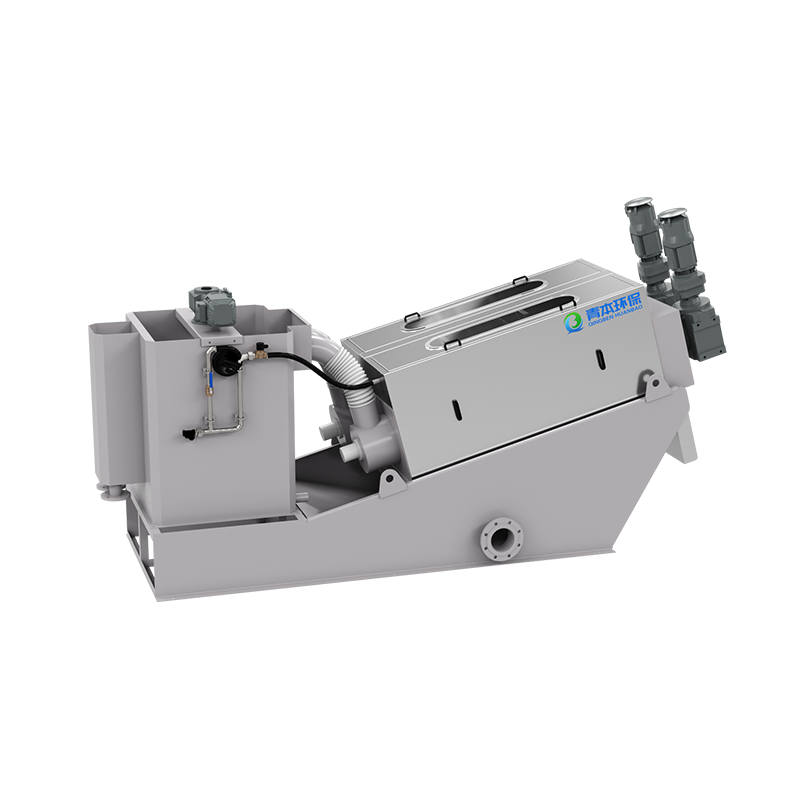 Schroef druk op slib ontwatering machine