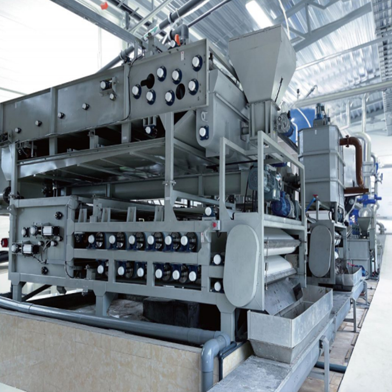 Hoge droge riemtype slib ontwateringmachine