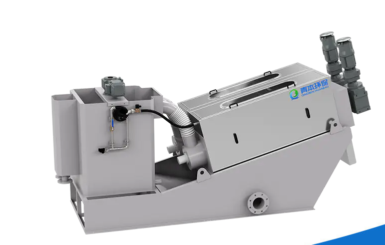 Wat is een schroefpers-slibontwateringsmachine?