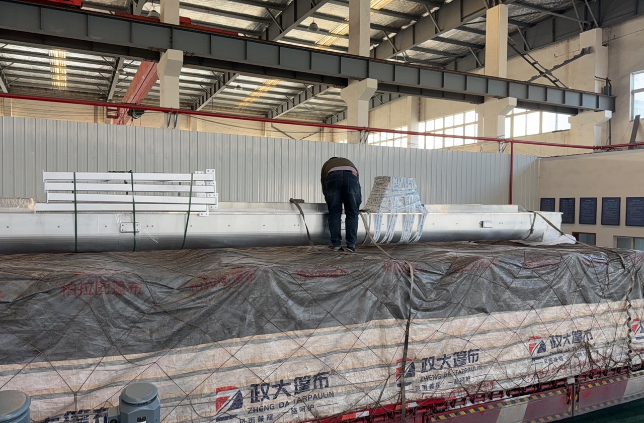 Ons transportsysteem is verzonden naar Chengdu!